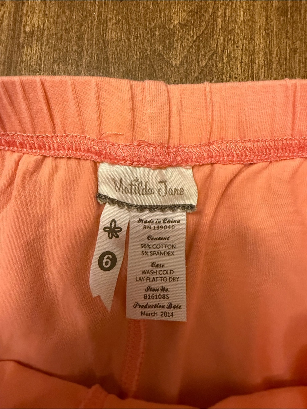 Matilda Jane Orange/Peach Ruffles - Picture 2 of 4